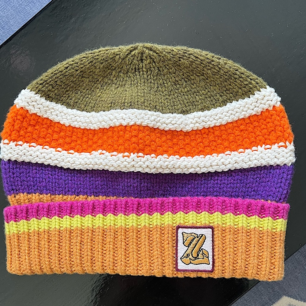 ZIMMERMANN BRAND NEW NEVER WORN CONCERT STRIPED HAT! 
63% Merino Wool
20% Cotton